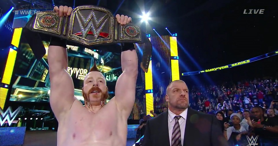 Sheamus Cashes In on Roman Reigns Wins WWE Championship at Survivor Series