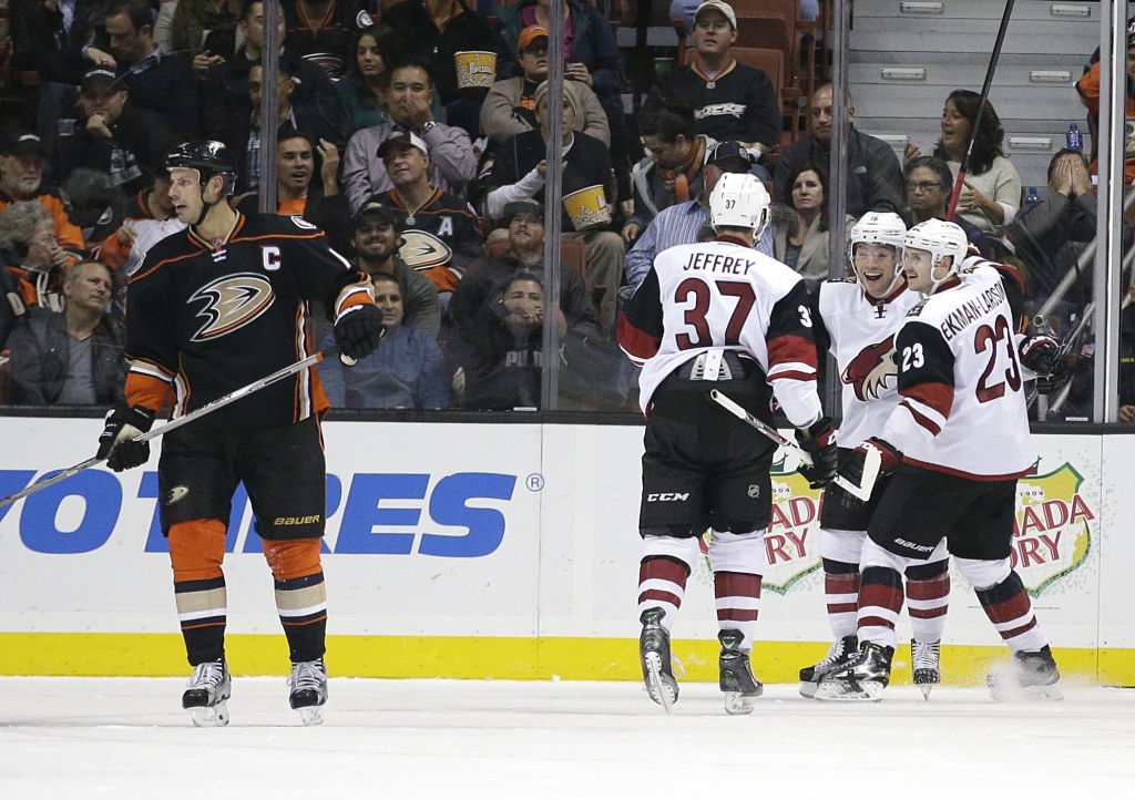 Ryan Getzlaf Oliver Ekman-Larsson Max Domi Dustin Jeffrey