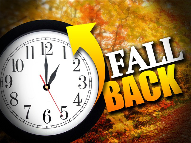 Remember to turn your clocks back tonight