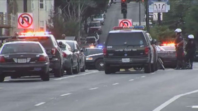 Shots fired after gunman seen near San Francisco hospital