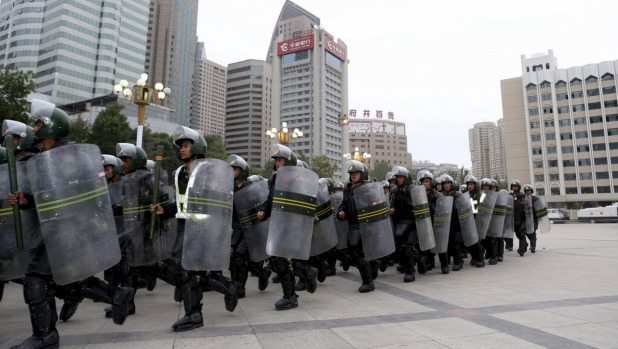 The Chinese govt says it faces a serious threat from Islamist militants and separatists in energy-rich Xinjiang