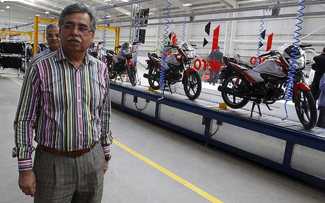 ReutersPawan Munjal Managing Director and CEO of Hero MotoCorp