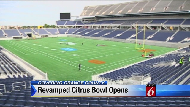 Revamped Citrus Bowl opens