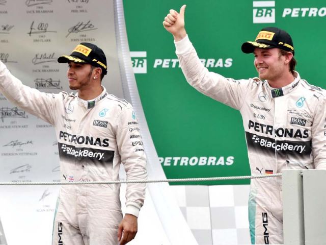 Rosberg’s second successive win and fifth of the season allowed him to seal the runner-up spot in the championship