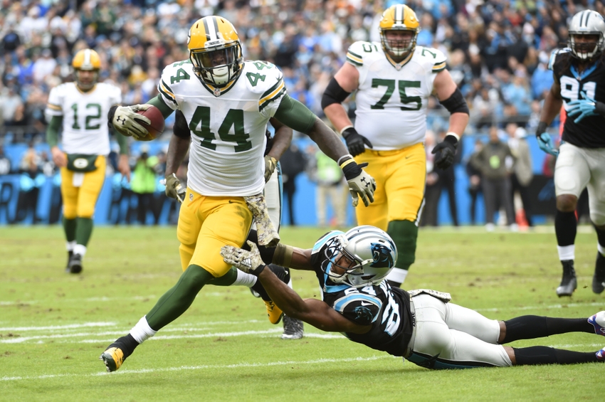 Running back James Starks – Credit Bob Donnan-USA TODAY Sports