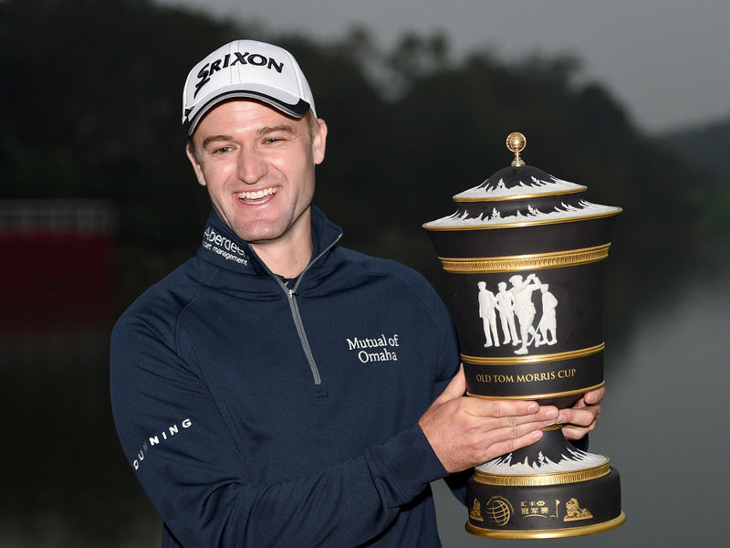 Russell Knox overcame tough competition to win in China