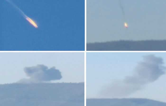 Warplane crashes near Syria-Turkey border