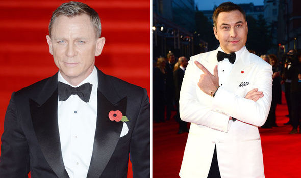 David Walliams had a very funny offer for Daniel Craig in London last night