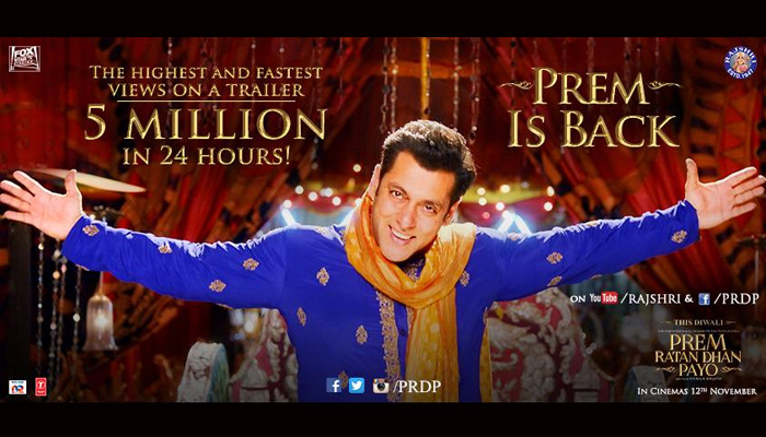 Prem Ratan Dhan Payo Advanced Booking Start