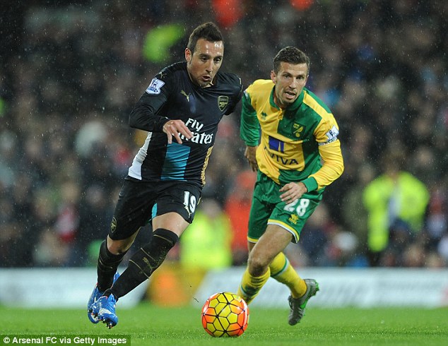 Santi Cazorla became the first man to complete more than 1,000 passes this season