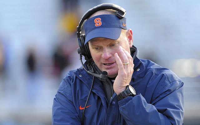 Scott Shafer has gone 13-23 in three seasons at Syracuse