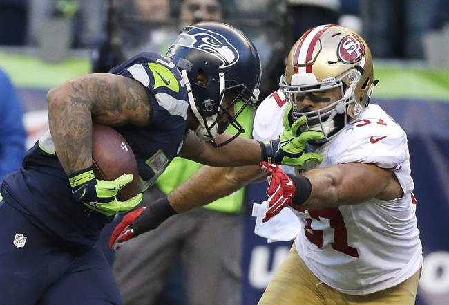 Seahawks' Marshawn Lynch questionable vs 49ers