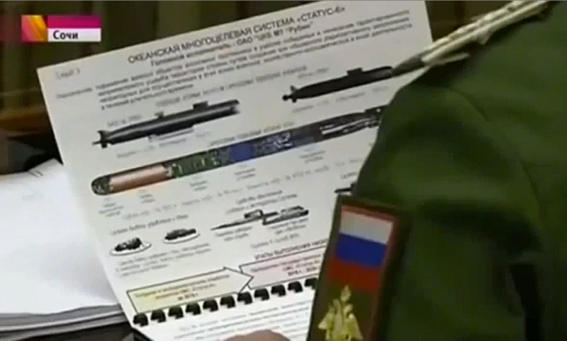 Russia's Top Secret Nuclear Torpedo Plans Foiled by Russian State Television Knuckleheads