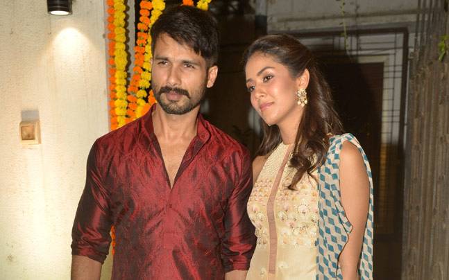 Shahid Kapoor and Mira Rajput