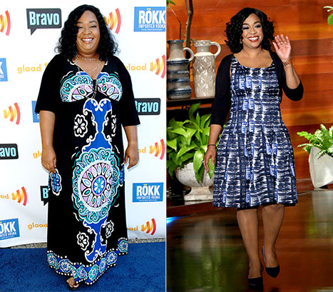 Shonda Rhimes lost 100 pounds over this year