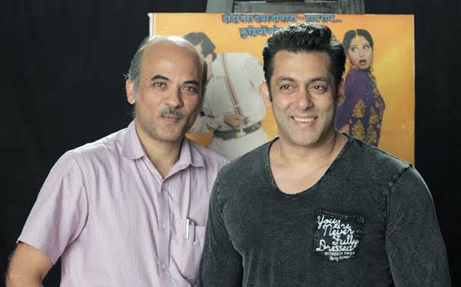 Sooraj Barjatya and Salman Khan