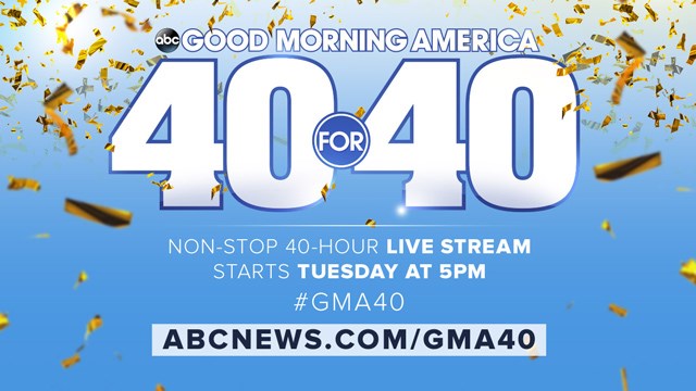 Happy 40th birthday, 'Good Morning America!'