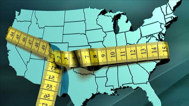 WalletHub Study: 2015's Fattest States in America