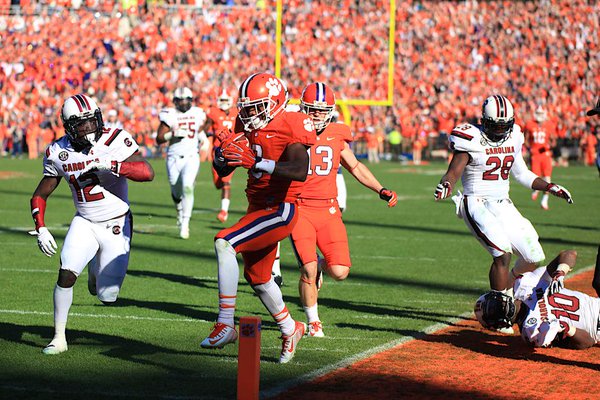 South carolina vs. clemson