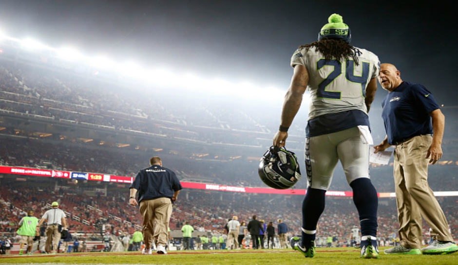 Marshawn Lynch At Levi's Stadium