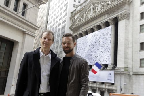 Square's stock soars 45 percent in first day of trading