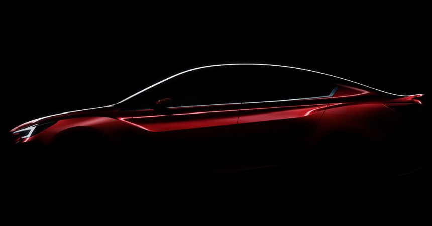 In a shroud of darkness, Subaru teases its sleek new Impreza concept