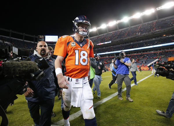 Manning hits the bench as Broncos fall 29-13 to Chiefs