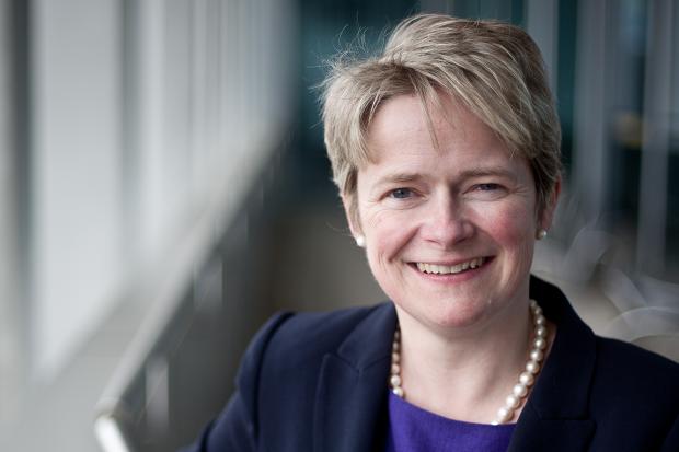 TalkTalk CEO Dido Harding is finally happy again after a few weeks of looking very sad and apologetic