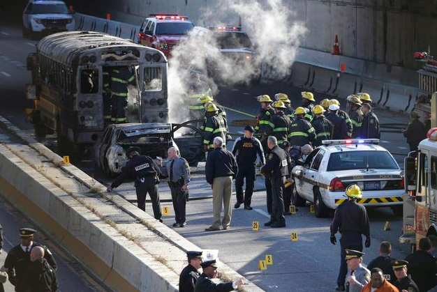 Interstate Bus Crash