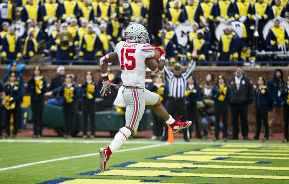 No. 8 Ohio State tops No. 12 Michigan 42-13