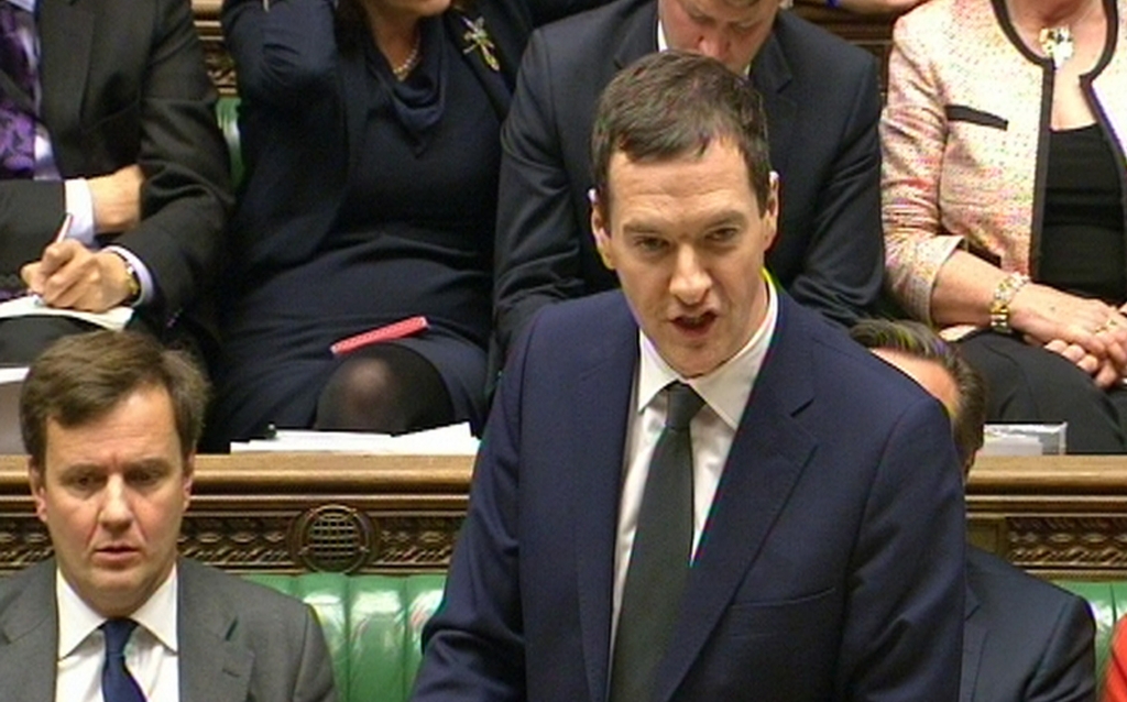 The Chancellor of the Exchequer George Osborne delivers his joint Autumn Statement and Spending Review to MPs in the House of Commons