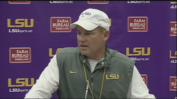 Too much coffee sends Les Miles to the hospital