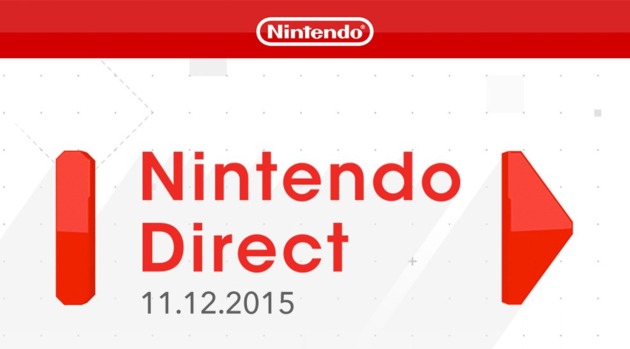 Nintendo Direct scheduled for November 12th