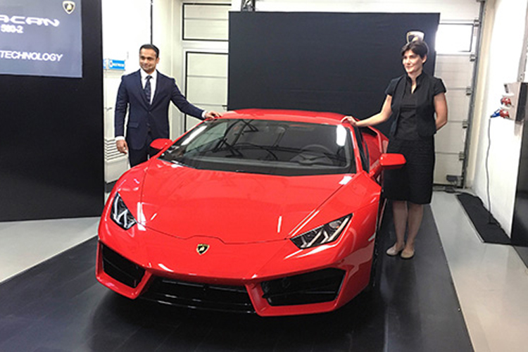 The company claims that the new Huracan LP 580-2 can accelerate from 0-100 km  hr in just 3.4 seconds