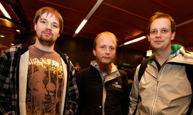 'the founders of the pirate bay