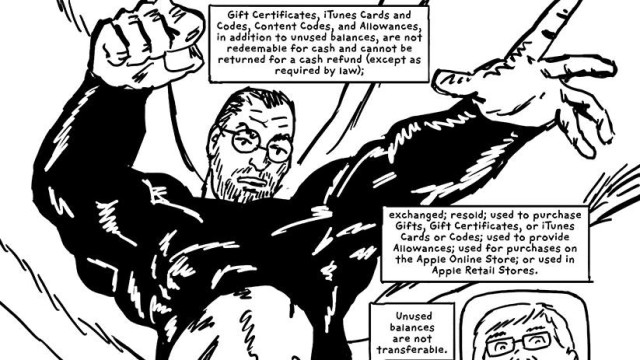 A cartoonist turned the iTunes Terms of Service into a 47-page graphic novel