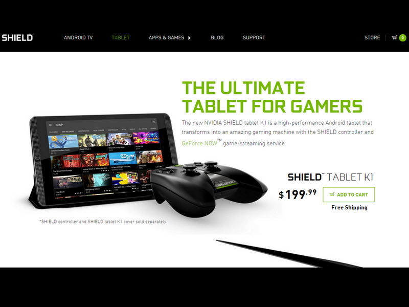 Nvidia Shield Tablet With Tegra K1 Now $199.99