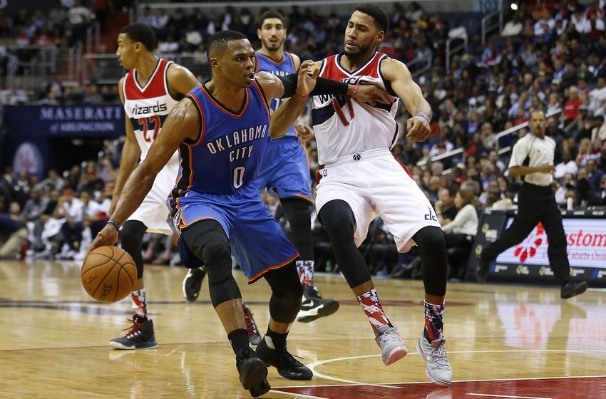 Russell Westbrook Carries OKC to 125-101 Win Over Wizards