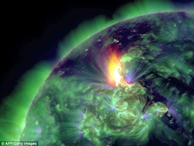 Though Earth’s Sun is considered to be relatively quiet its occasional solar flares can tamper with satellites and power grids. A star with much stronger storms would eradicate the possibility of such communications