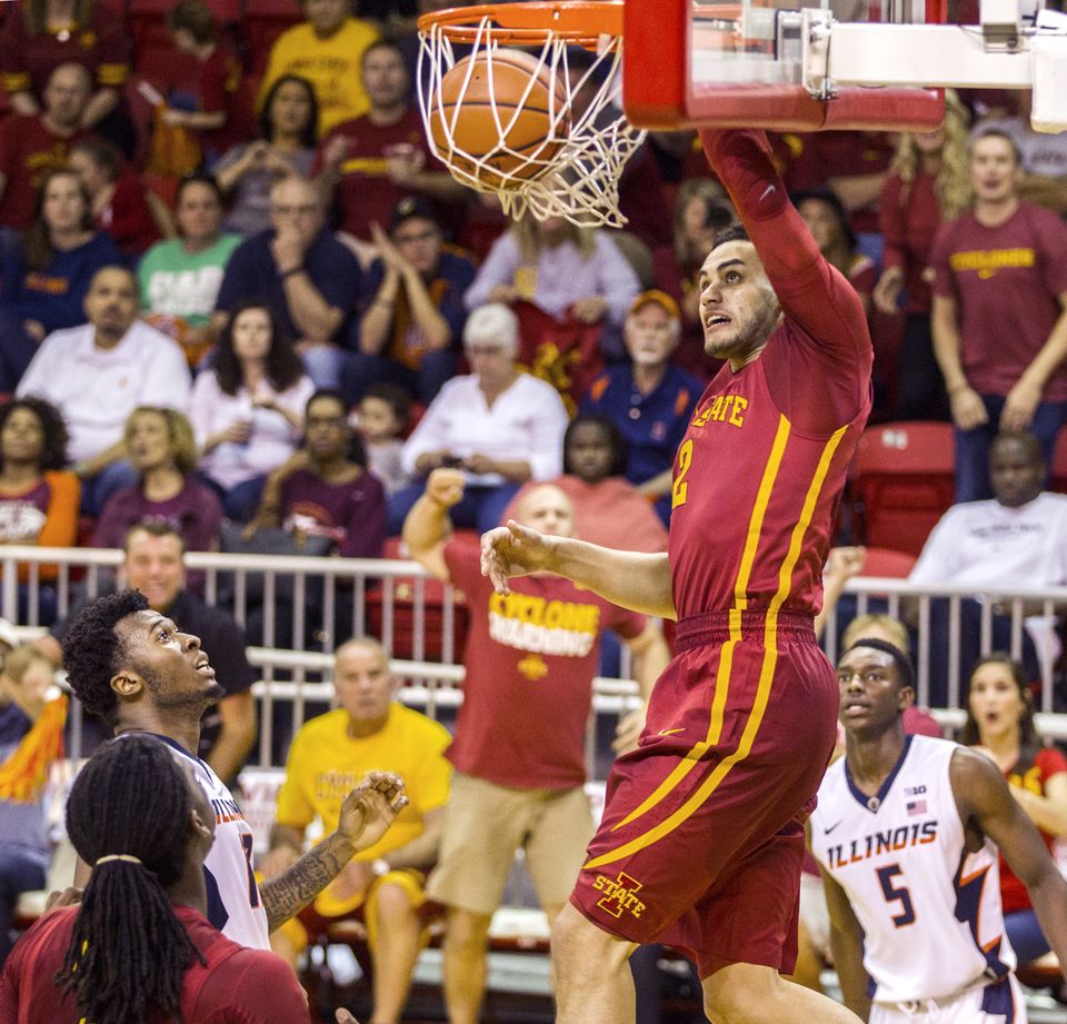 Strong second half leads No. 4 Iowa State past Illinois