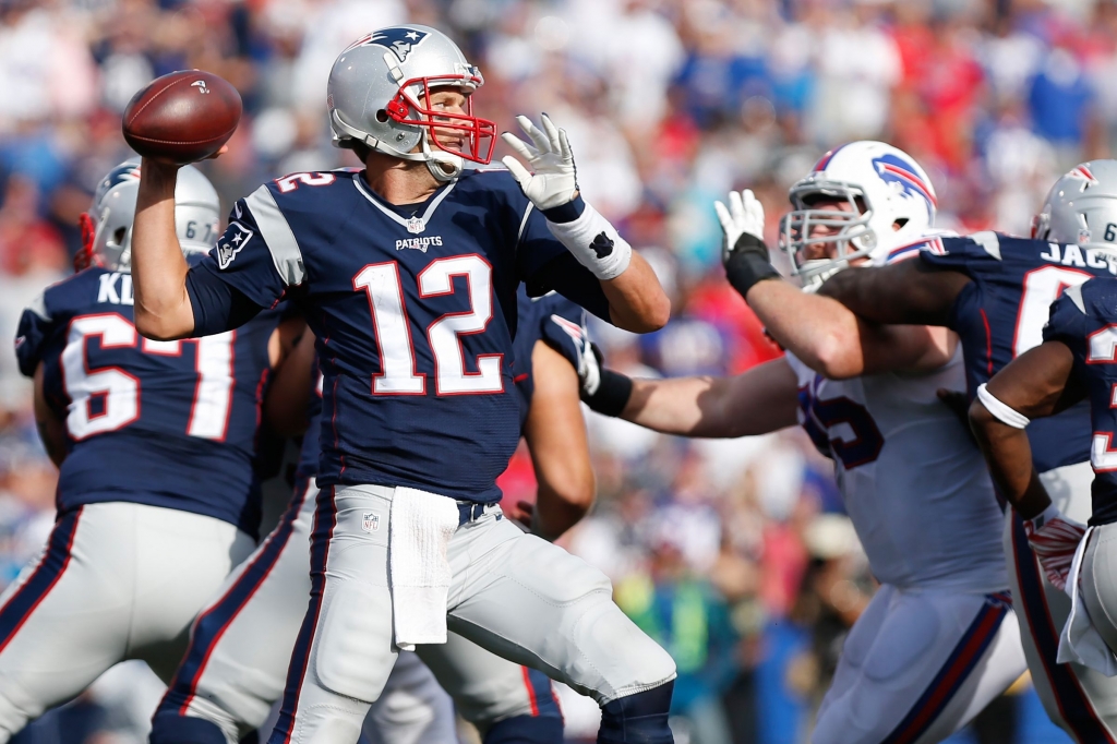 Tom Brady is going to have his hands full this week.- Kevin Hoffman-USA TODAY Sports