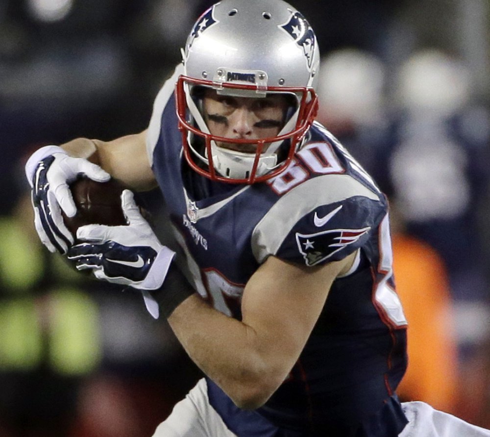 Danny Amendola – who was an injury replacement for Julian Edelman – was forced to leave the game Monday night because of a knee injury