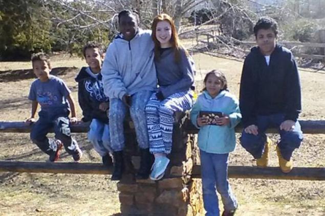 The Howard children Justin Amaya Damien and Travion were orphaned when their parents were killed in a car crash in Morgan County Ga. on Saturday