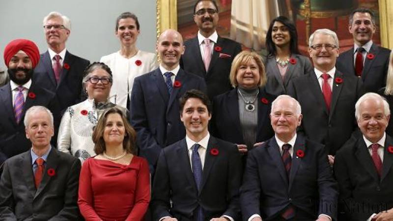 Justin Trudeau sworn in