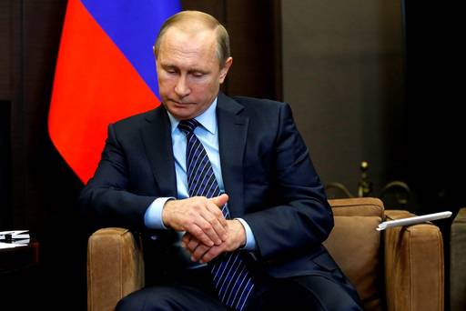 Mr Putin went on to accuse Turkey of turning a blind eye to vast quantities of Isil-produced oil crossing its territory implying that it is one of the main sources of funding for the terror group and said such international support was crucial to the ter