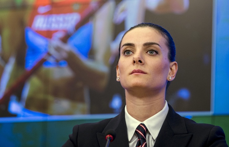 Two-time Olympic pole vault champion Yelena Isinbayeva