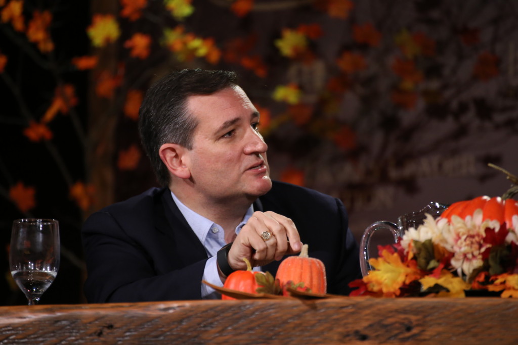 U.S. Senator Ted Cruz at the Presidential Family Forum in Des Moines