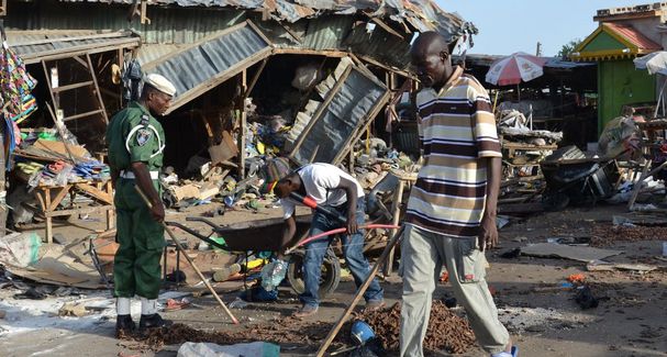 32 dead, 80 hurt in Nigeria blast blamed on Boko Haram