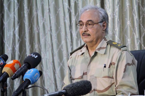 Libyan Colonel Khalifa Haftar