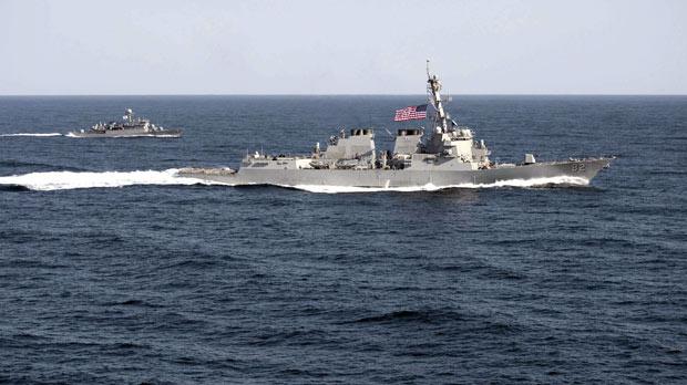 The USS Lassen which last Tuesday challenged China’s territorial assertions in the South China Sea